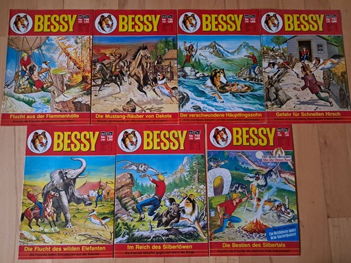 Bessy konvolut 7 comichefte - bessy,