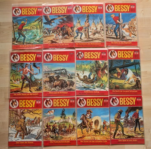 Bessy konvolut original bastei - bessy,