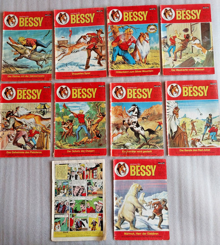 Bessy comic konvolut hefte - comic,